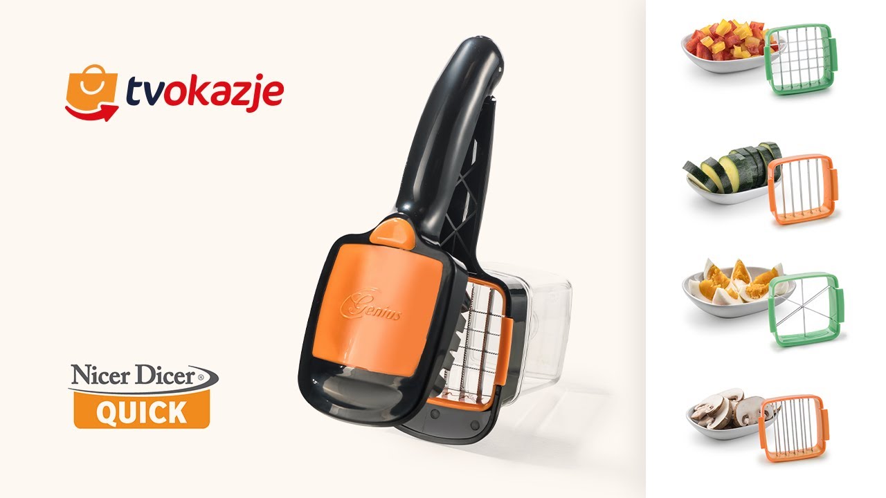 Szybkie szatkowanie i krojenie warzyw Nicer Dicer Quick