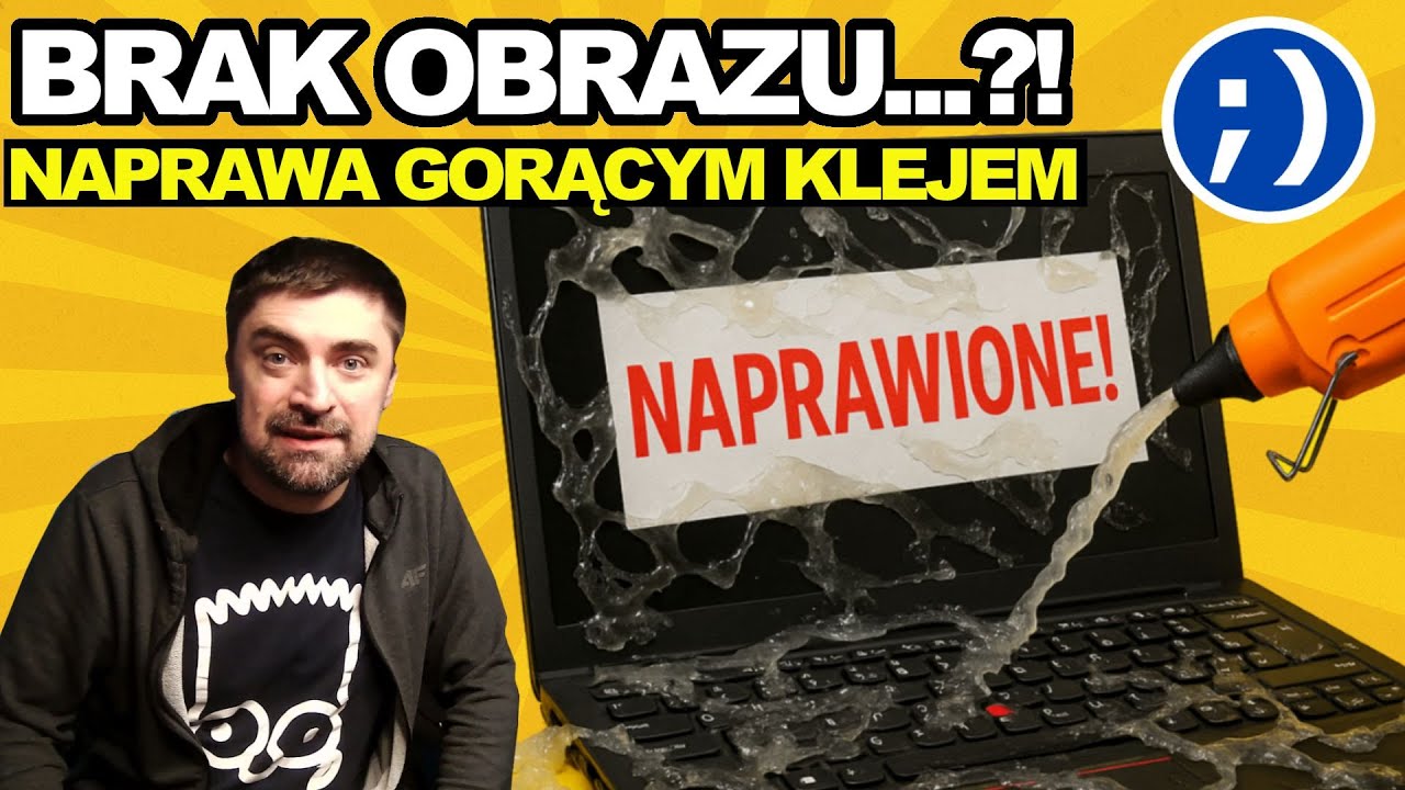 Brak obrazu! Naprawa laptopa na gorąco! Lenovo ThinkPad i czarny ekran śmierci!