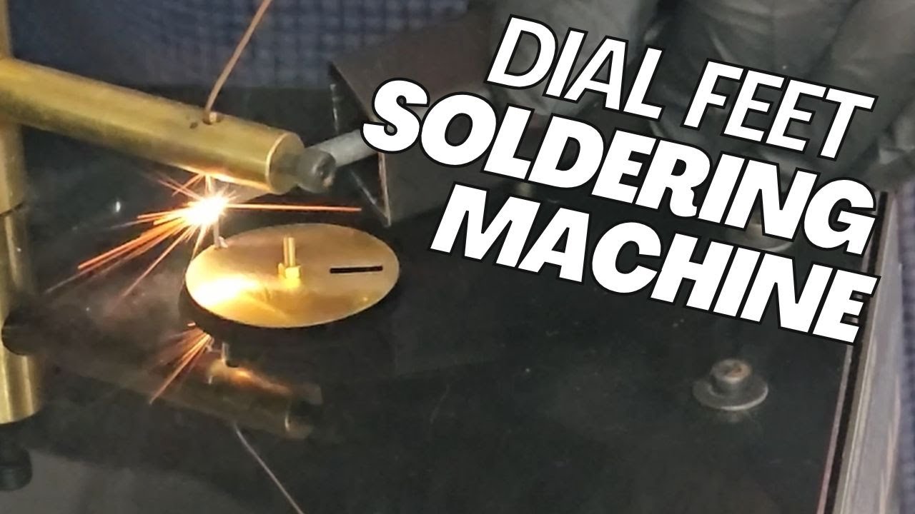 Testing an eBay Watch Dial Feet Soldering Machine – Hobbyist's First Attempt