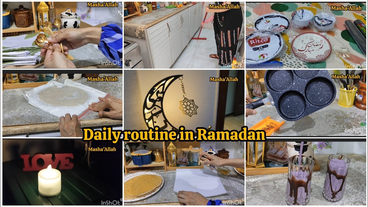 Daily routine in Ramadan/cleaning,shopping for Eid and cooking/Indian mom in Saudi Arabia