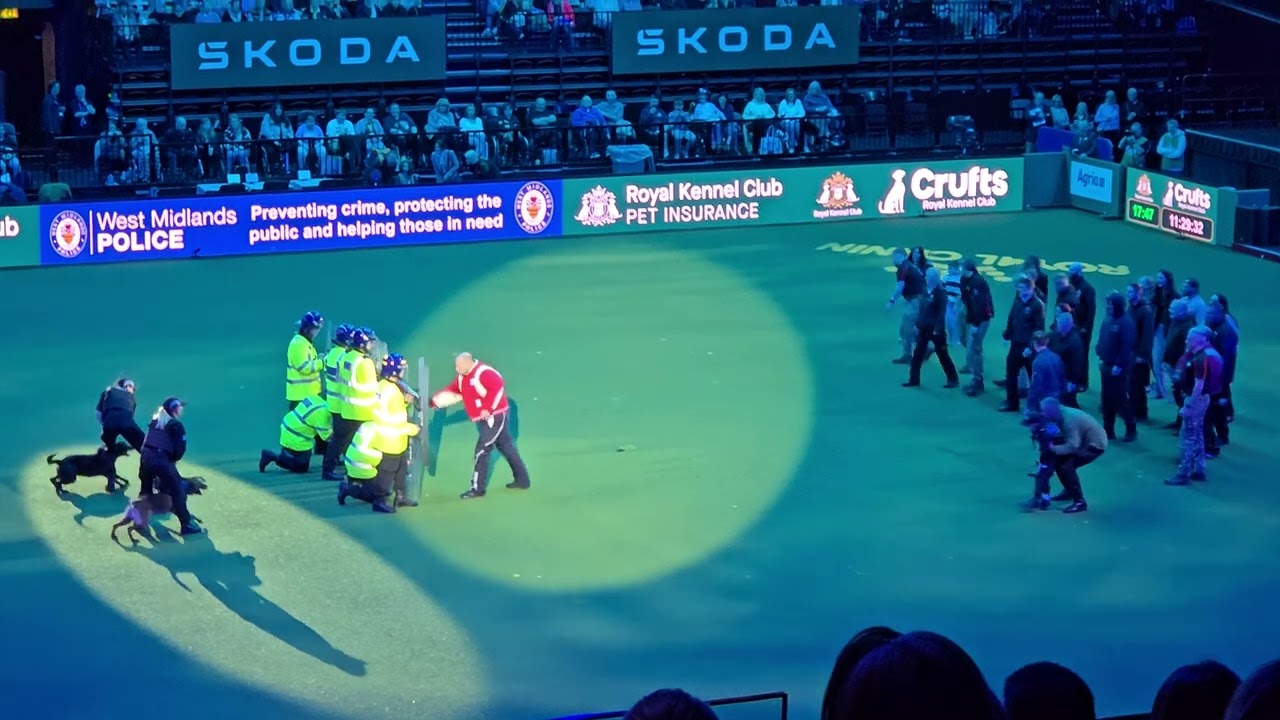 West Midlands Police display at crufts