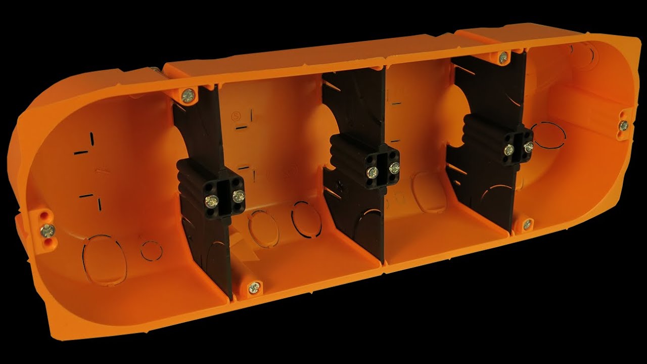 Multiboks rør/kabel 1,5  4 hull