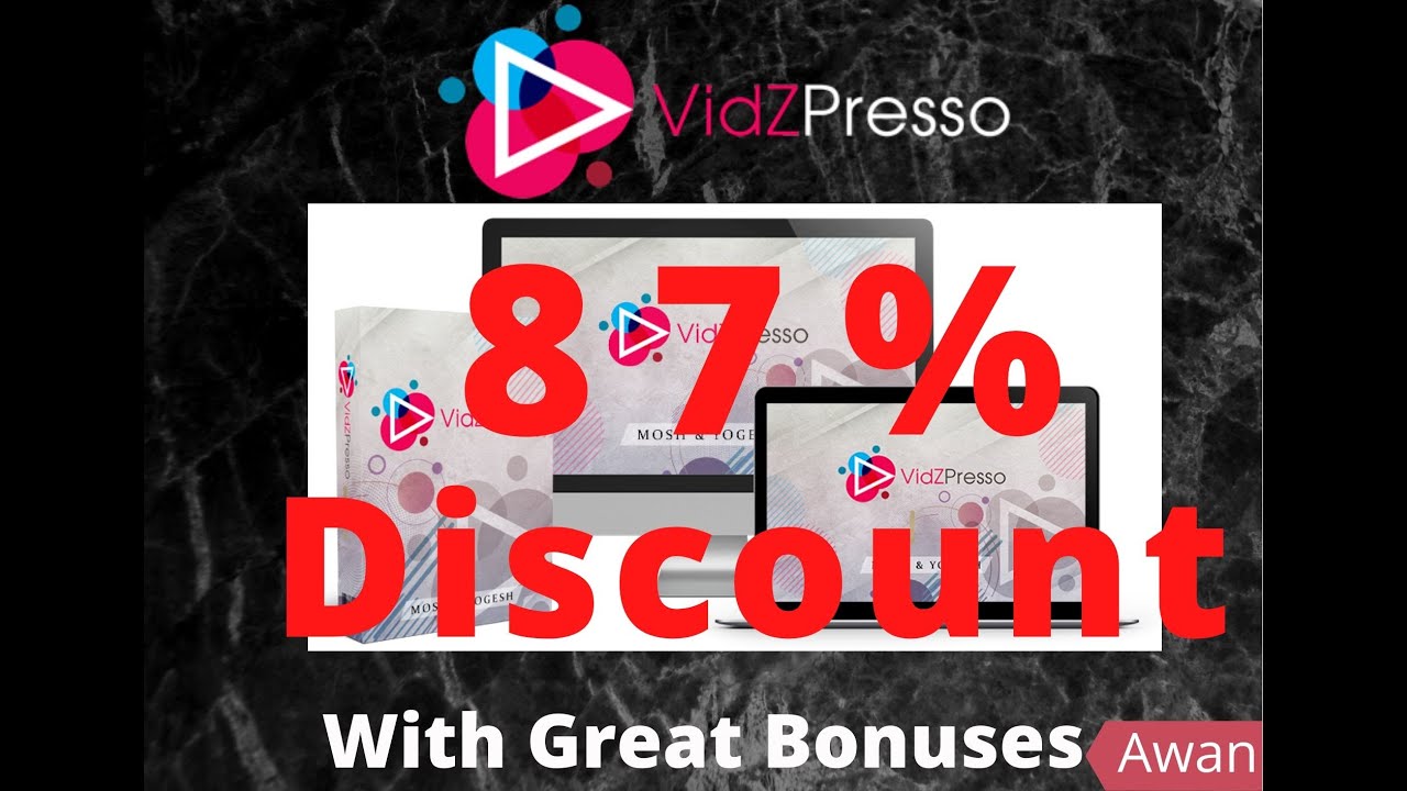 VidZPresso Review & Bonus Offer - Watch VidZPresso Review & Get 100+ HQ Bonuses