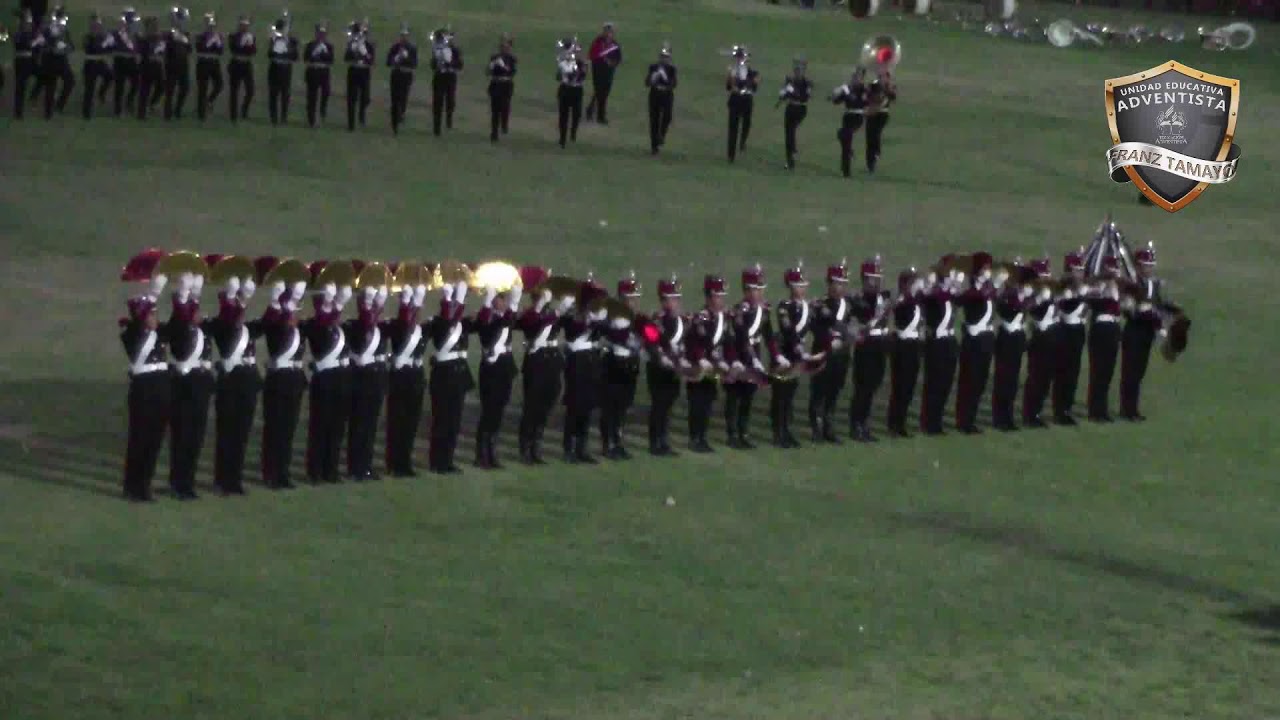 Banda de la UE Adv. Franz Tamayo en el Nacional 2018