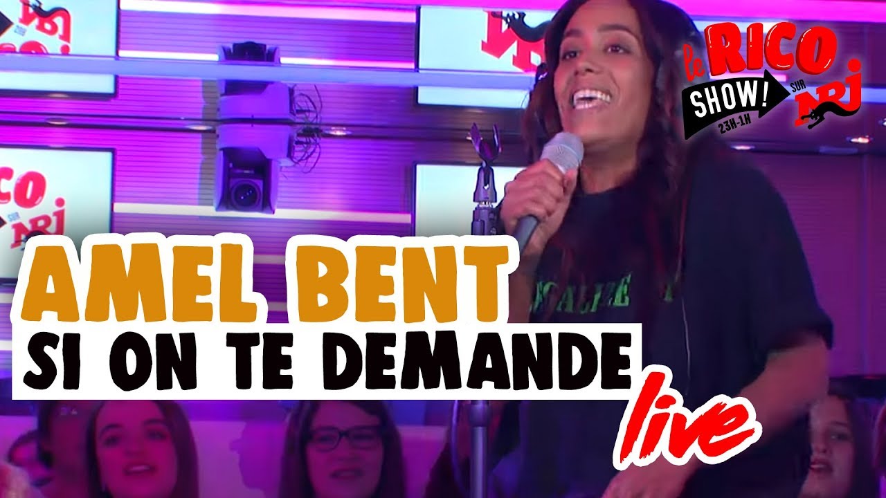 Amel Bent "Si On Te Demande" Live - Le Rico Show sur NRJ