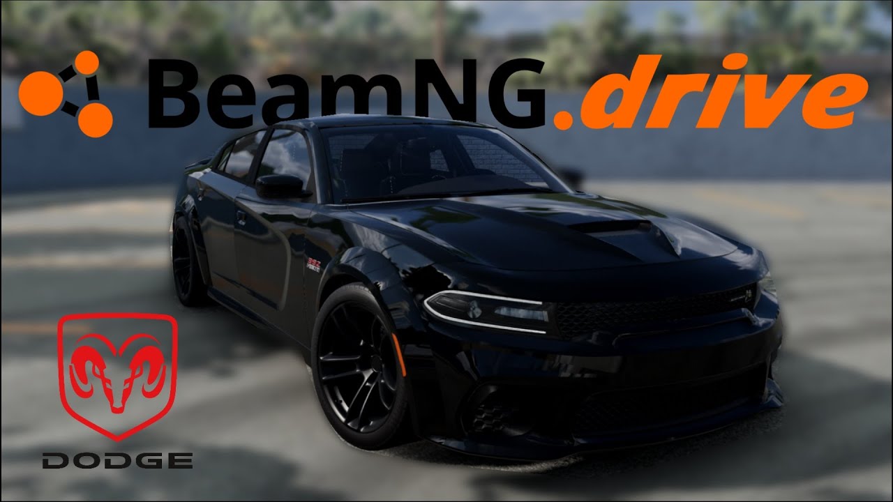 BeamNG| Dodge Charger widebody Scatpack in west coast