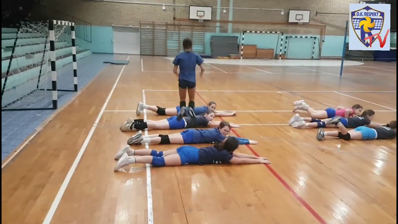 OK RESPEKT -Trening 8  Pretpionirke 2010/11 - pripremni period