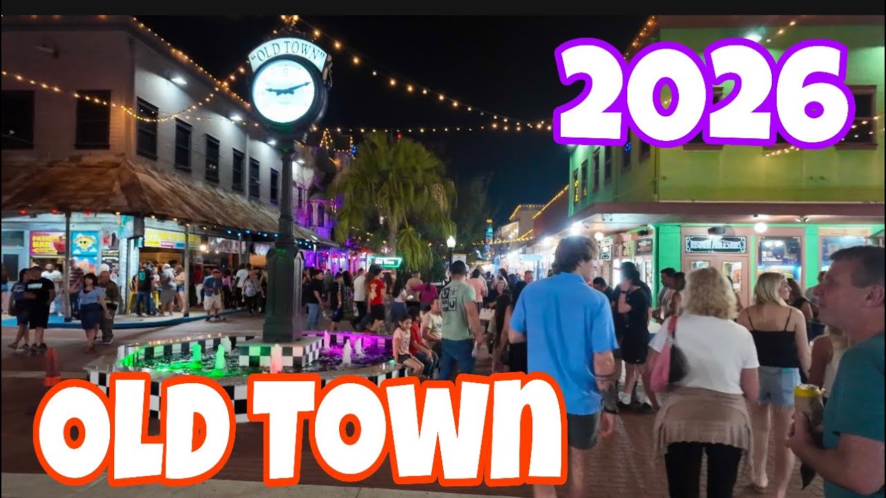 How Busy is Old Town on the weekends? 