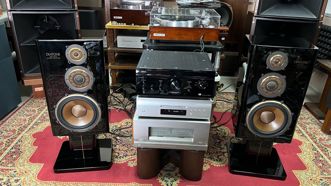 Jubilee & Limited Denon pma A100 & Diatone ds 10000