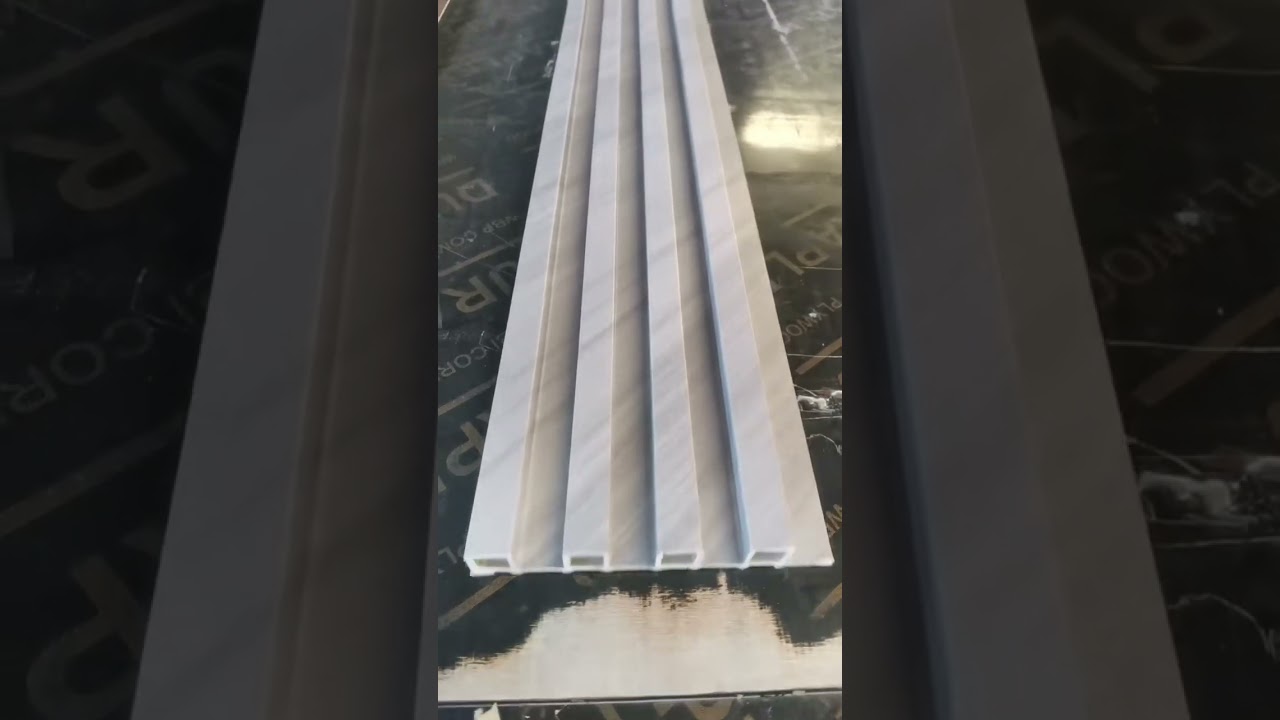 Indoor Decoration Wood Plastic Composite Cladding Fluted WPC Wall Panel For Saudi Arabia