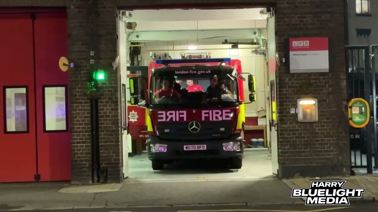 *F331* Whitechapel Pump Ladder Turnout to a Unknown call 