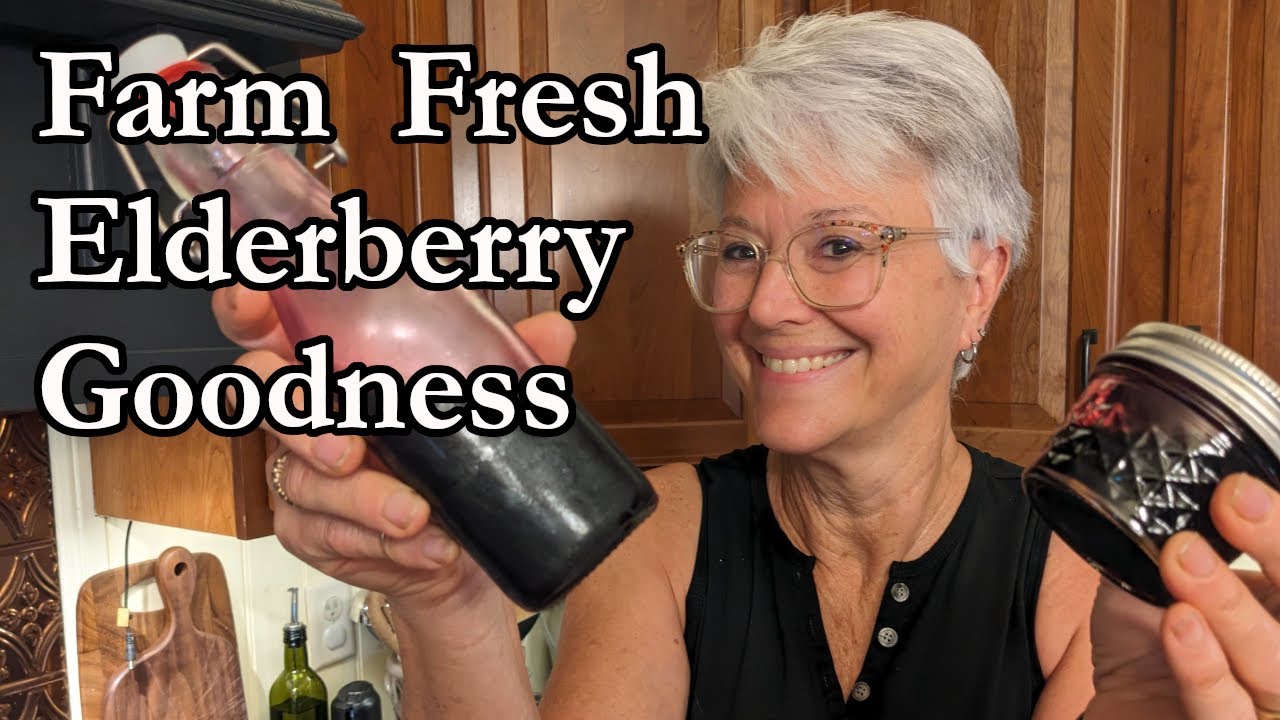 С нашей фермы: сироп из бузины, желе и мармелад