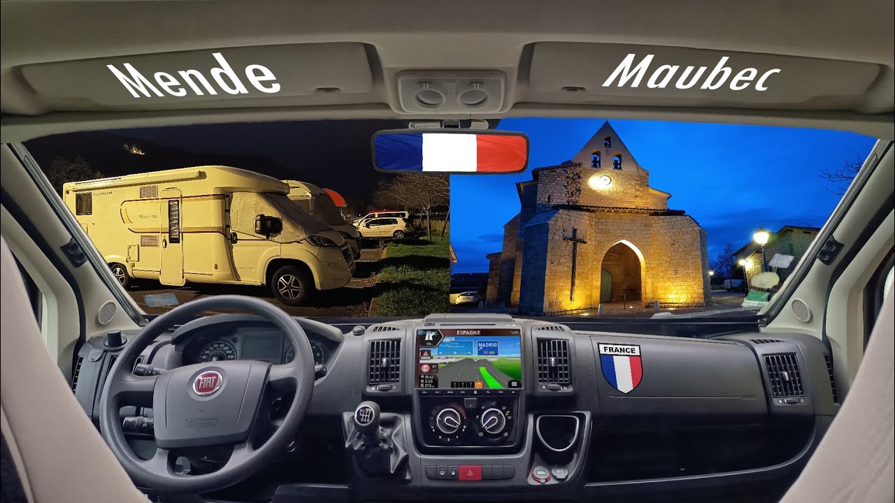 Debut de voyage de Mende a Maubec