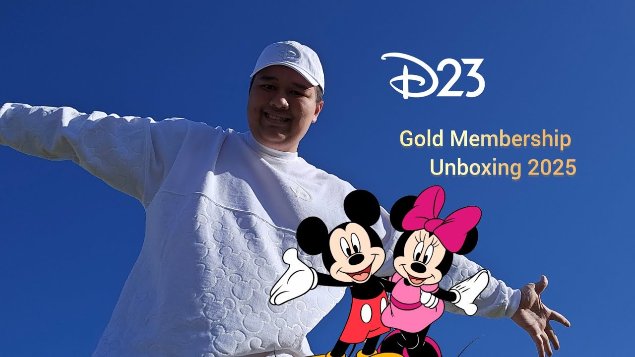 D23 Gold Membership unboxing 2025.