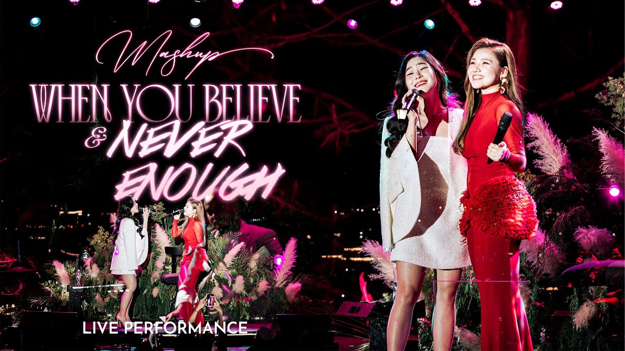 Mashup: When You Bellieve & Never Enough - Myra Trần ft Hương Tràm | Lyric Video