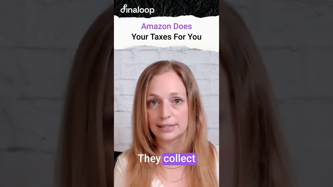 🧾 Amazon does your taxes for you!