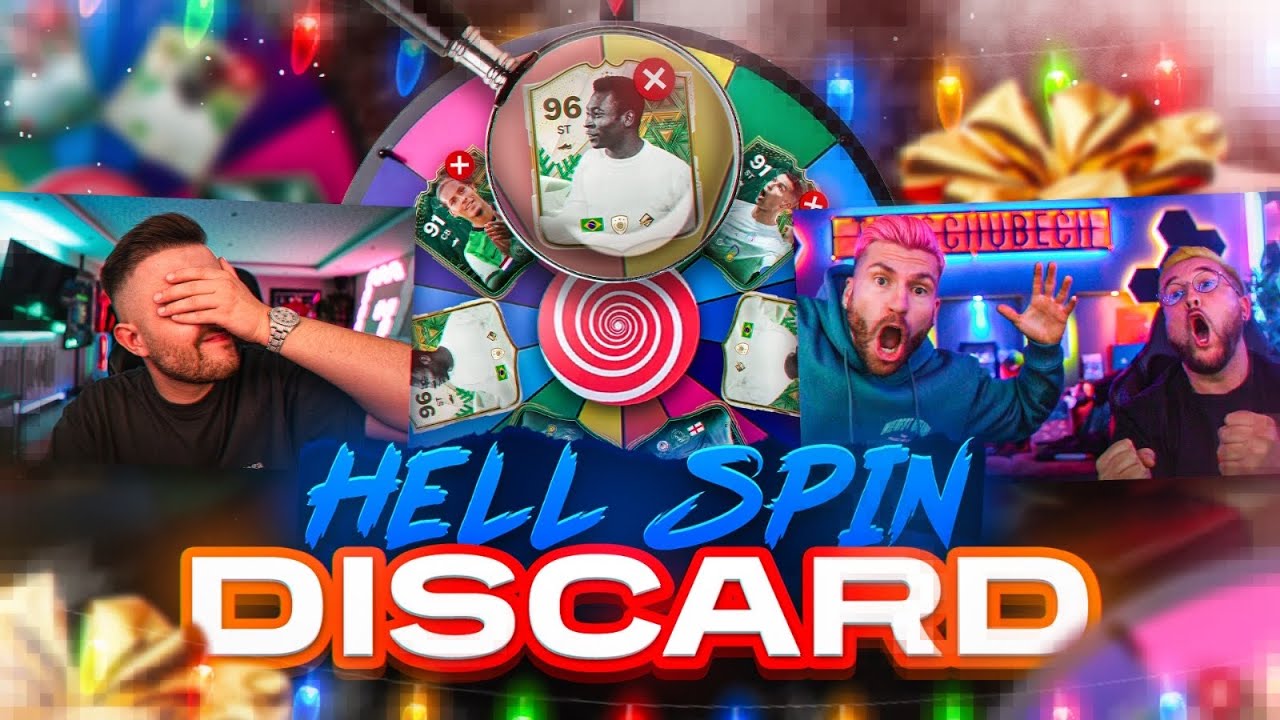 TRÜMMERBRUCH im HELL SPIN DISCARD Weihnachts Special… 😨🥲