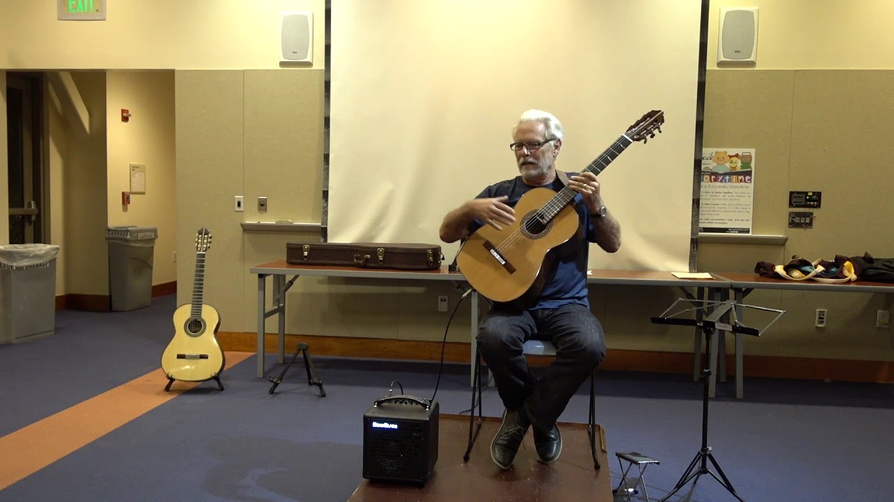 Open Mic 2017 09 26 Kenny Hill - Search For The Perfect Amplification For Classical Guitar