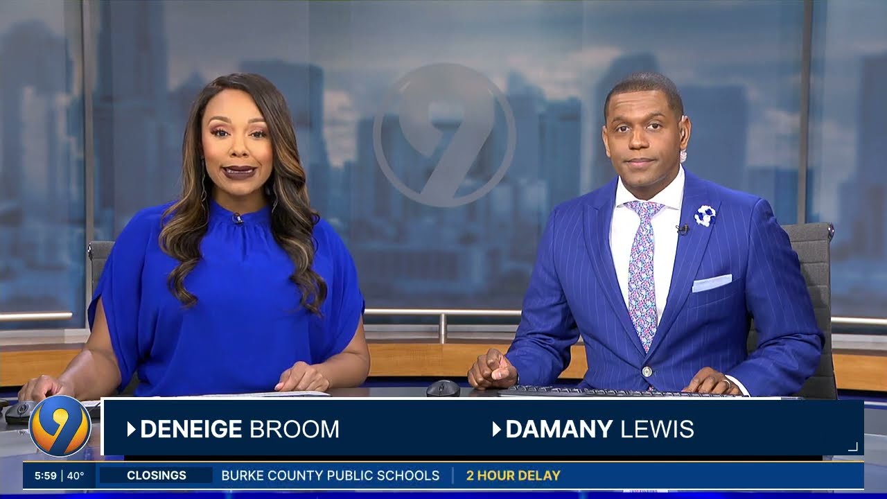 WSOC | Eyewitness News at 6am - New Graphics - Headlines, Open and Closing - January 10, 2024