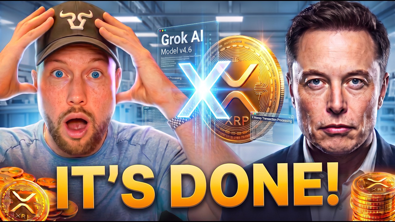 Grok 4.6 XRP! Илон Маск собирается сделать НЕВОЗМОЖНОЕ с X-Money и XRP!? (ЭПИЧЕСКИЙ КРИПТО-РАЗБОР)