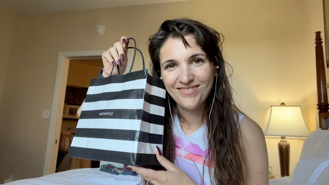 ASMR - Sephora Haul (whispered)