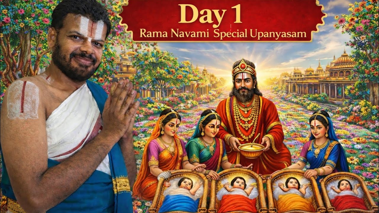 Srimad Valmiki Ramayanam Day 1 (Mumbai) | SRI RAMA JANANAM | Dr Venkatesh Upanyasam
