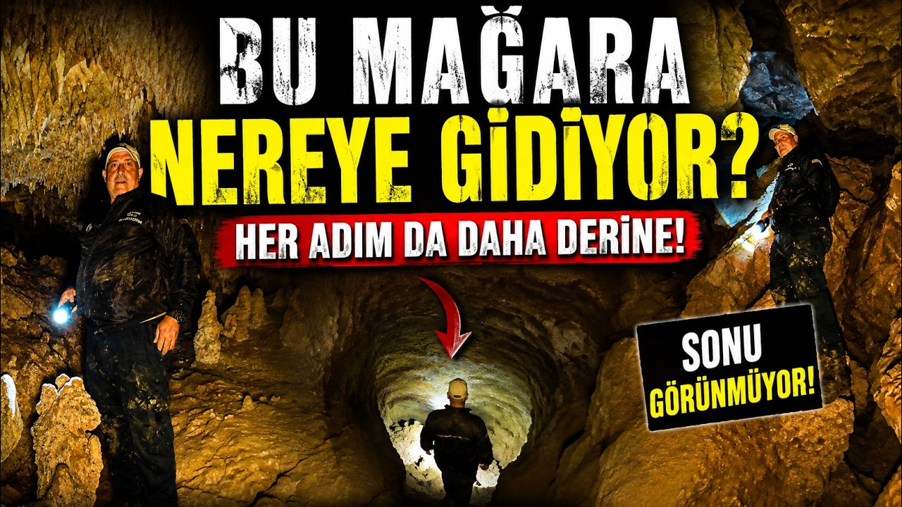 SANKİ YERALTINDA Kİ BİR ŞEHRE İNİYORDUK