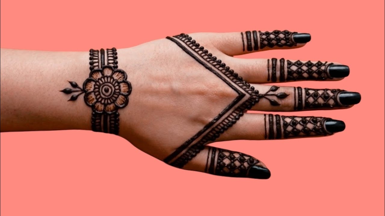1Easy Henna Design | Mehndi Designs For Hands | Mehandi Ka Design | Girls Mehndi Design 2026