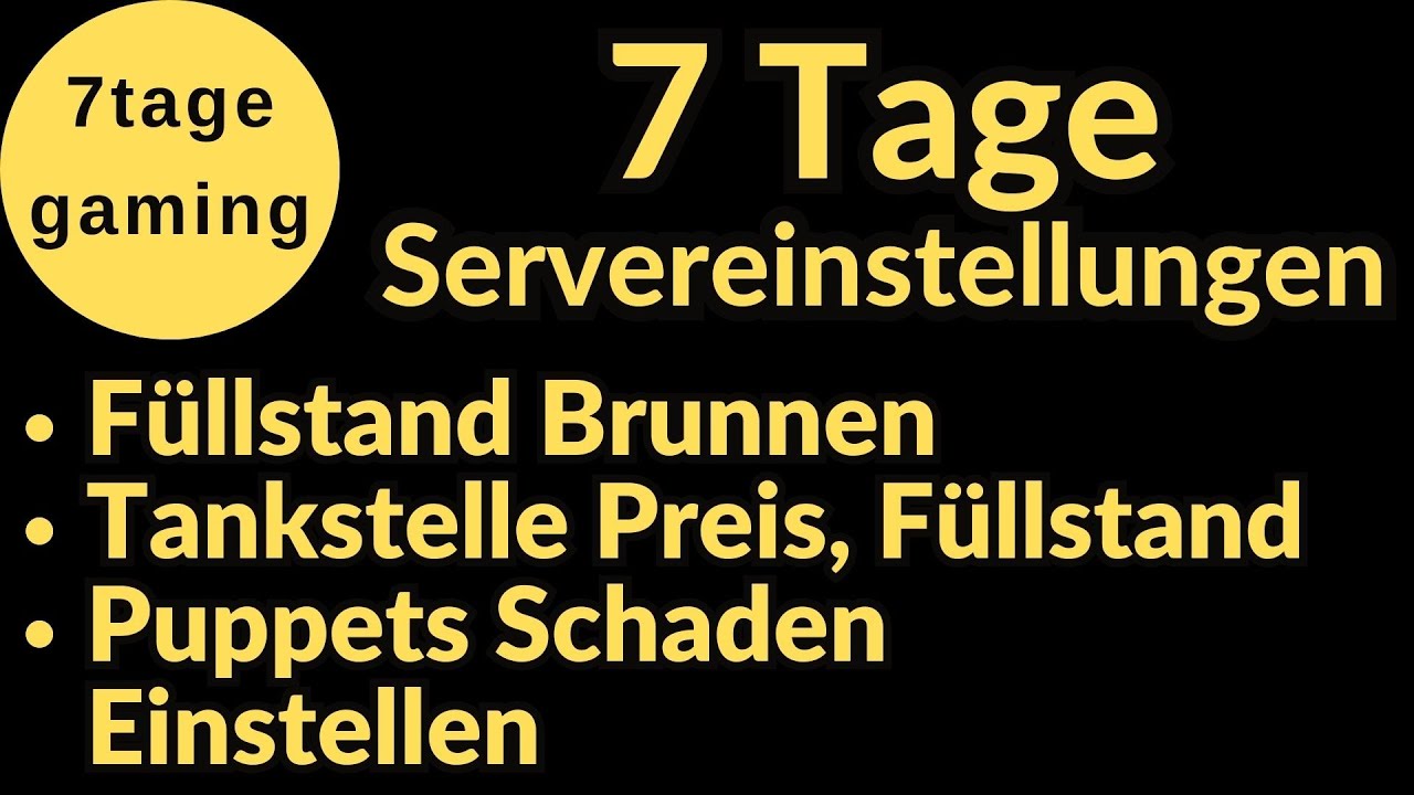 SCUM  🏹 Tag 3: 7 Tage lang werden Scum Servereinstellungen Erklärt