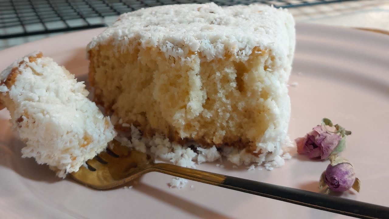 الكيكة البرازيلية بجوز الهند الشهي🇧🇷 ترند السوشال ميديا الطعم خيااال لازم تجربوها 😍