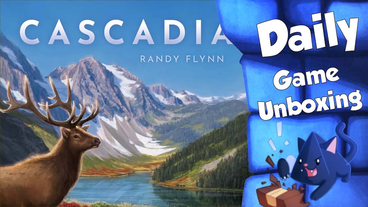 Cascadia - Daily Game Unboxing