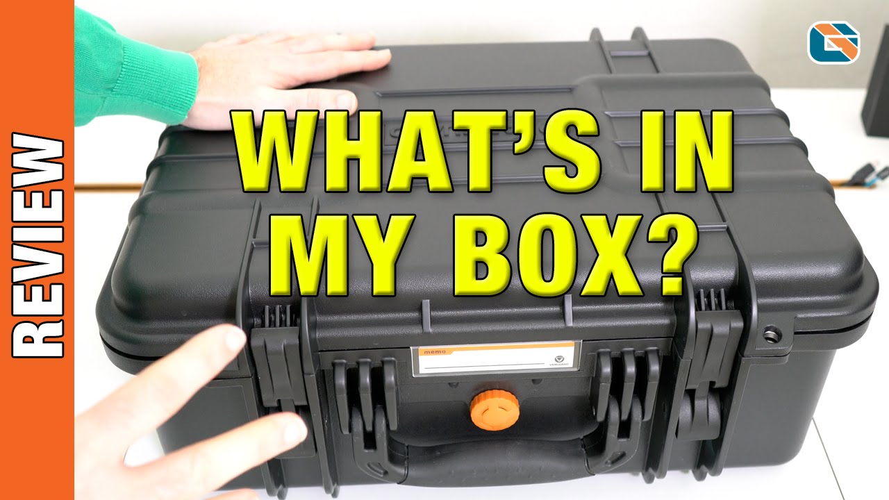 What's in My Box? Vanguard Supreme 40F Waterproof Hard Camera Case Review