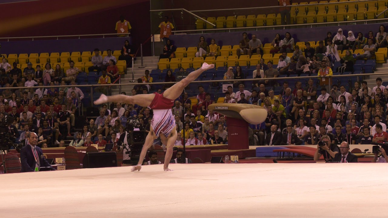 Sam Mikulak - Floor Exercise - 2018 World Championships - Event Finals