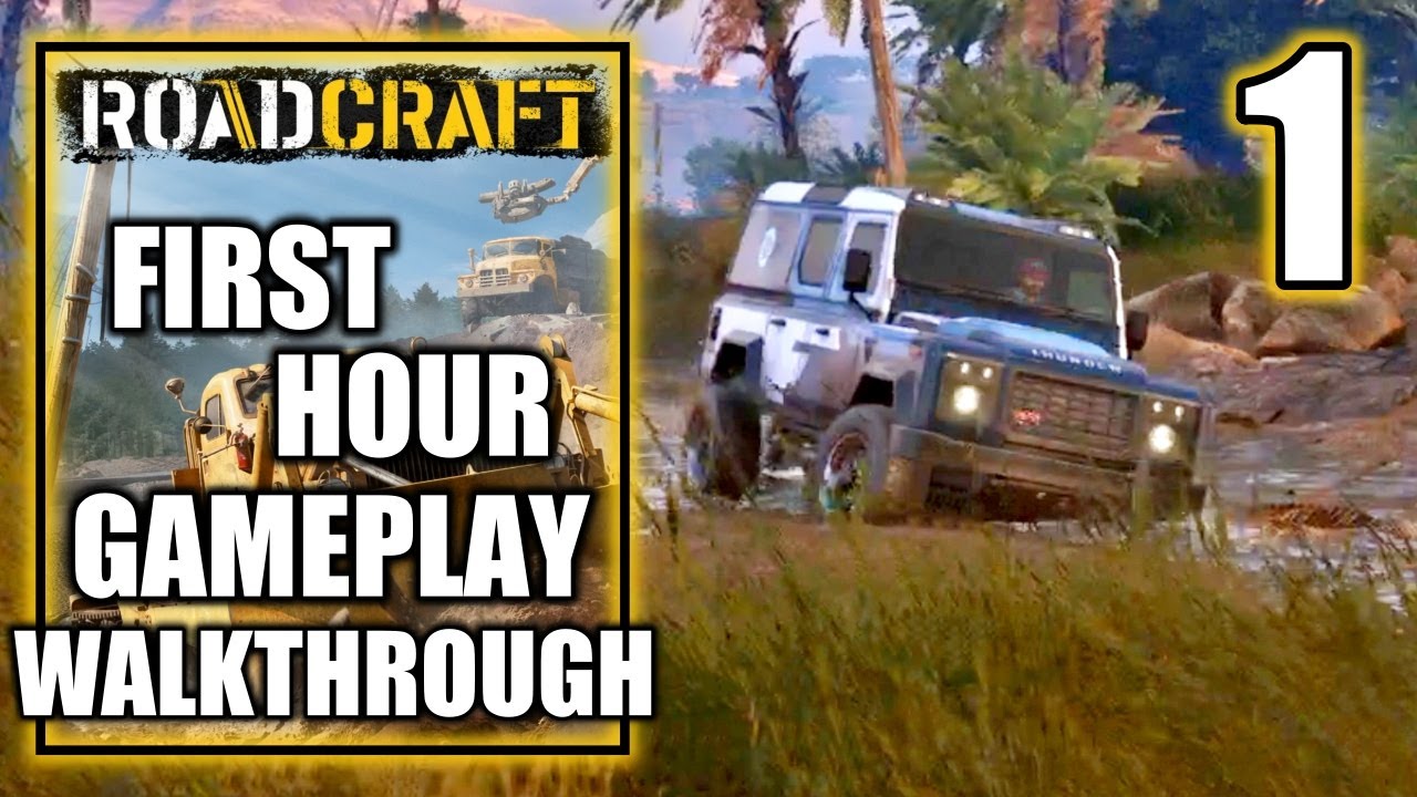 Roadcraft - Precipice Map 100% - First Hour & a Half - Gameplay Walkthrough Part 1