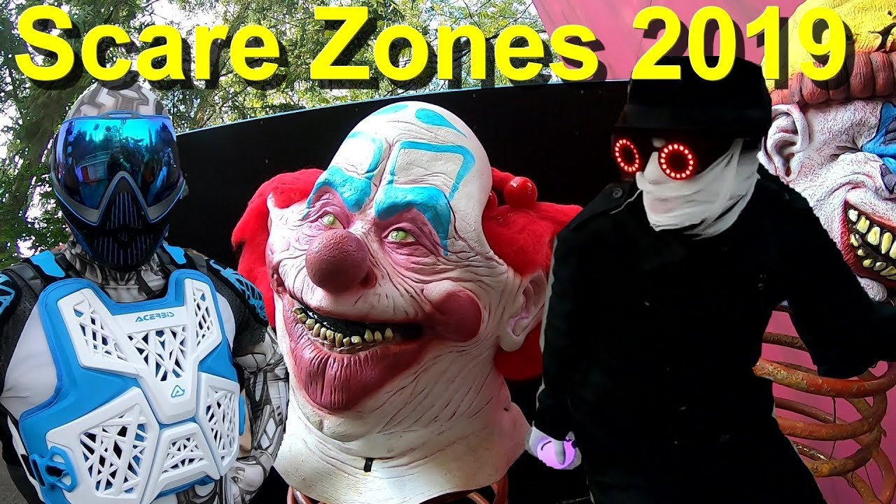 Walibi Fright Nights 2019 - Scare Zones – Daysee - Eddie - Monster - Halloween Fright Nights Walibi