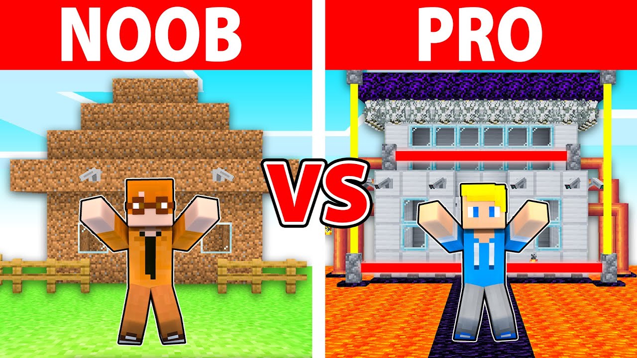 Minecraft NOOB vs PRO: BASE PIÙ SICURA CHALLENGE!