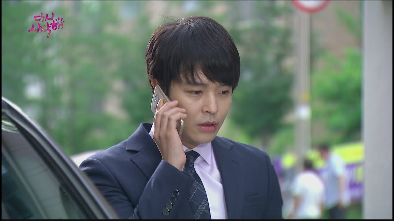 [Let's start again] 다시 시작해 23회 - Gang Sinil receive a call coolness 20160622