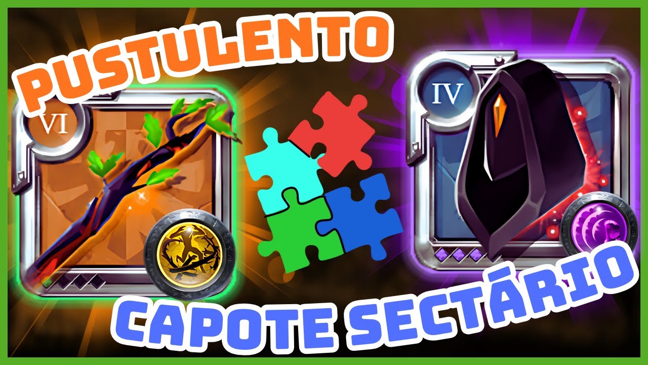 Pustulento + Capote Sectário 😈🔥 Combinação SECRETA no Albion Online!