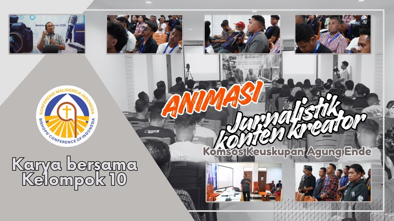 Karya Bersama Pelatihan Jurnalisme dan Tata Kelola Media Komsos KAE Klp 10