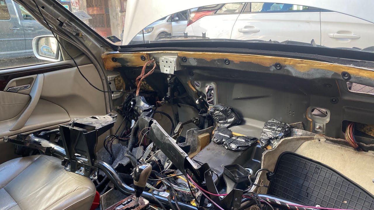 MERCEDES W210 - Heater radiator replacement