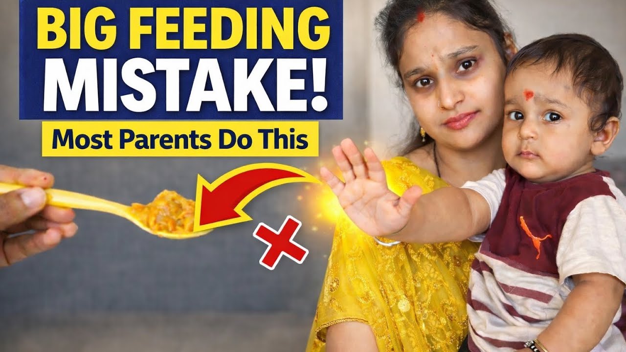 Big Feeding Mistake in 9 Month Baby ⚠️ | Why Baby Refuses Food (Is This Normal?)