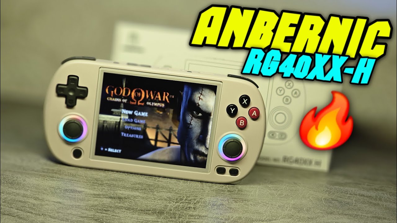 ANBERNIC RG40XX H мощная игровая новинка 🔥