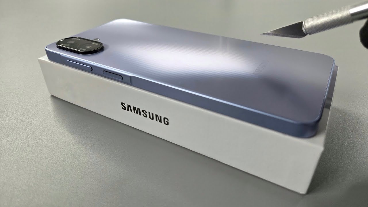 Samsung GALAXY A07 (4/64) Light Violet - PURE ASMR UNBOXING 