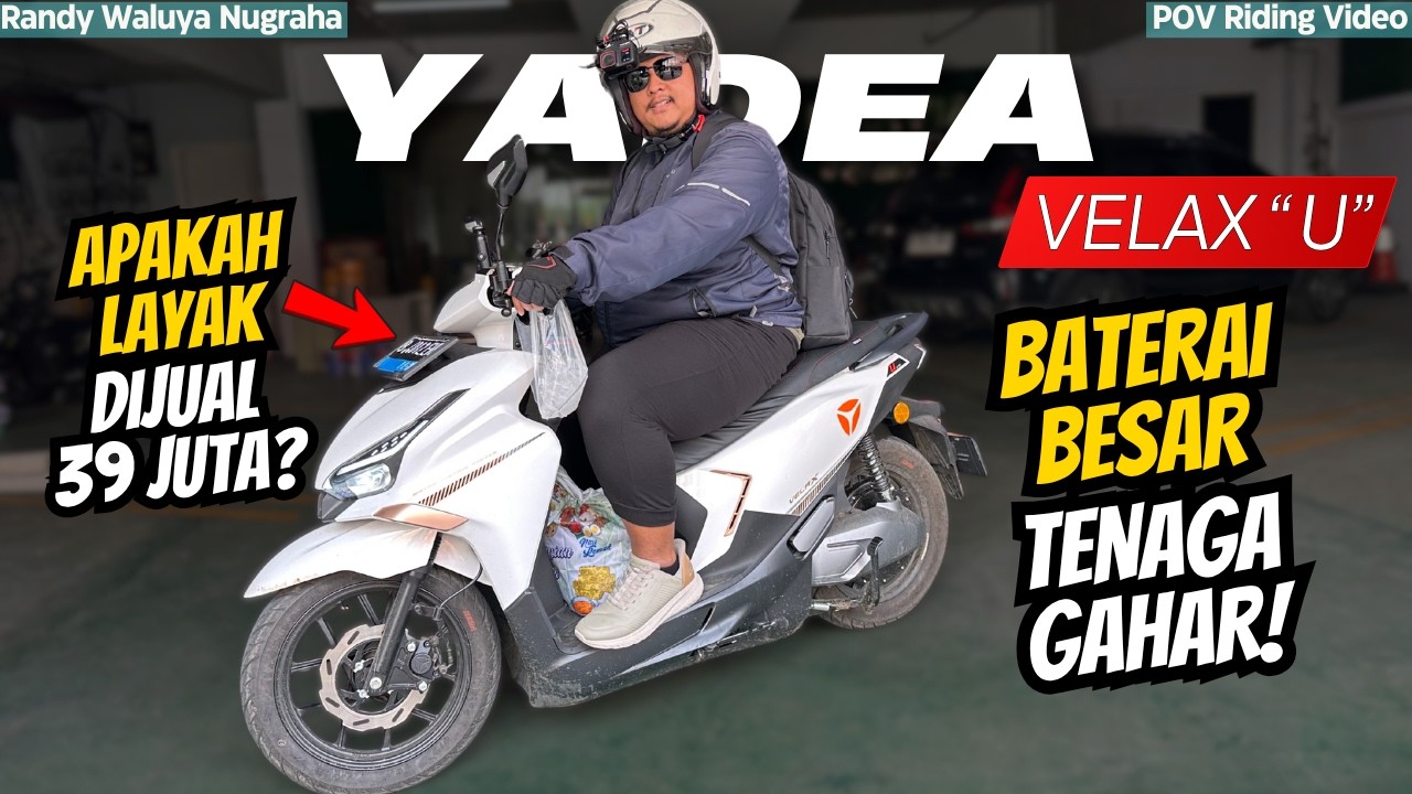 NGANTOR PAKE YADEA VELAX 