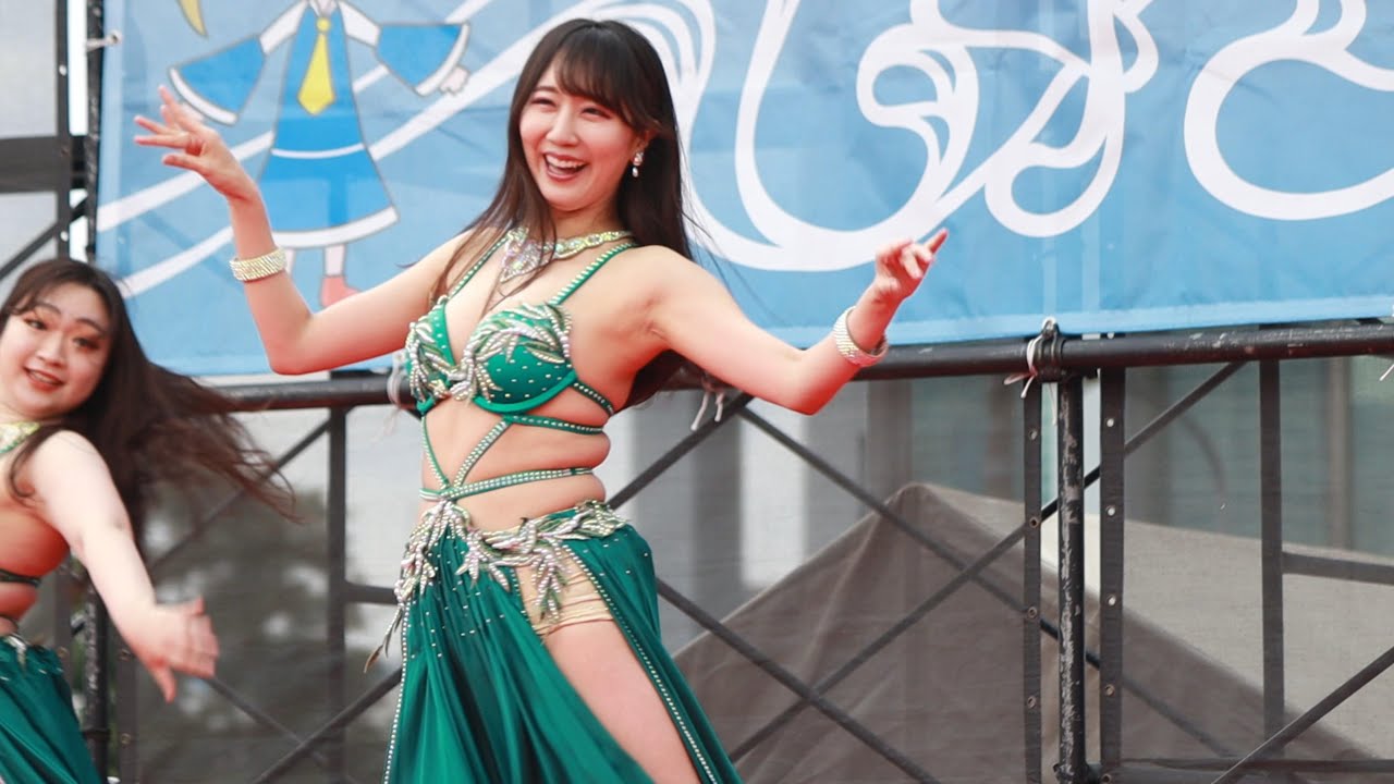 ハプニング 音楽が止まっても踊りきるベリーダンス KANA Bellydance Arts しながわ運河まつり2023