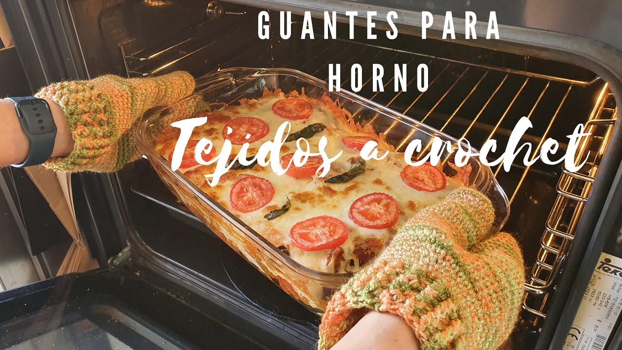 Guante de cocina tejido en crochet | APRENDER A TEJER | Ganchillo Paso a Paso DIY