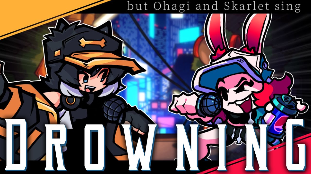 【FNFCover】Drowning ‐ Ohagi VS Skarlet Bunny