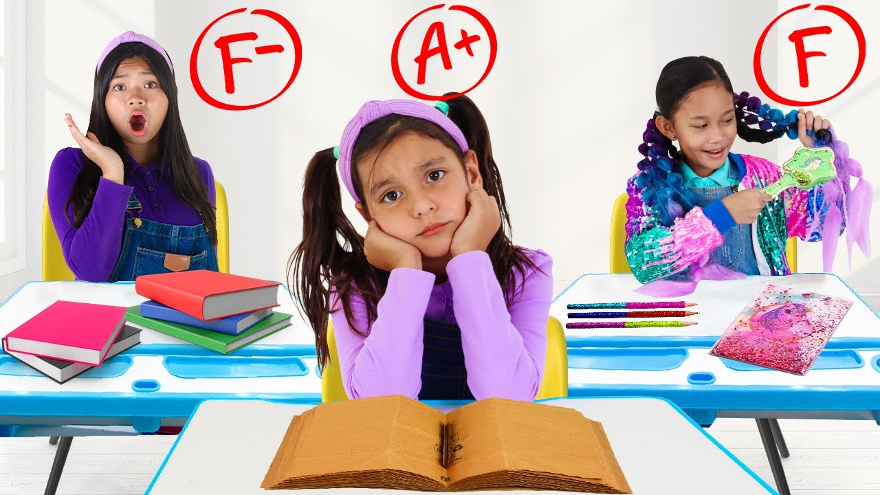 ¡Ellie Ayuda a Andrea en la Escuela y Aprenden a Ser Amables! 💕