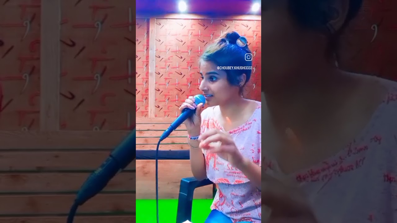 teri meri meri teri prem kahani h mushkil ❤️🥰by Khushi Choubey #shreyaghoshal #coversong #love