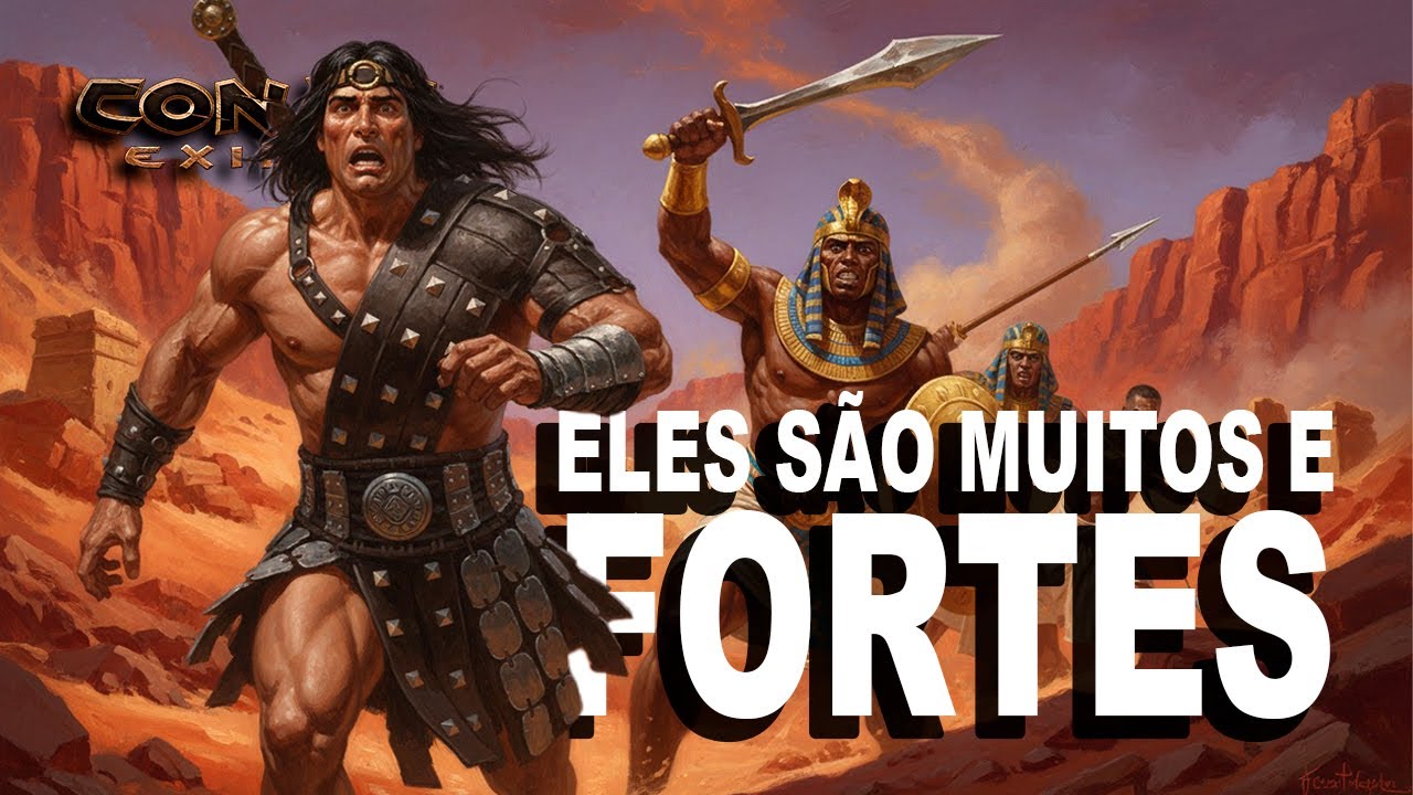 CONAN EXILES SAGA - Legend Of Shem - Eles São Muitos... e Fortes!
